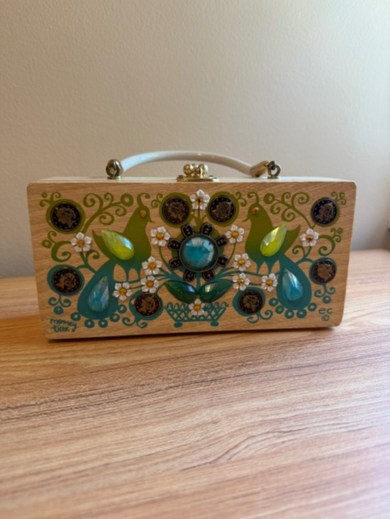 Enid Collins Handbags - Enid Collins Vintage "Money Tree" box Purse